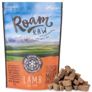 Roam Raw Lamb Grain-Free Freeze-Dried Dog Food