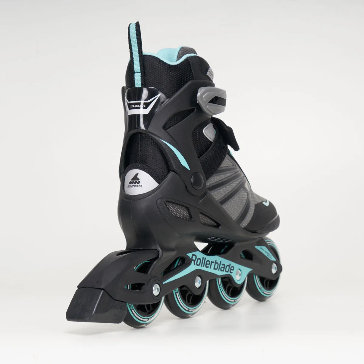 Rollerblade Zetrablade Woman's Softboot Inline Skates - Black/ Light Blue