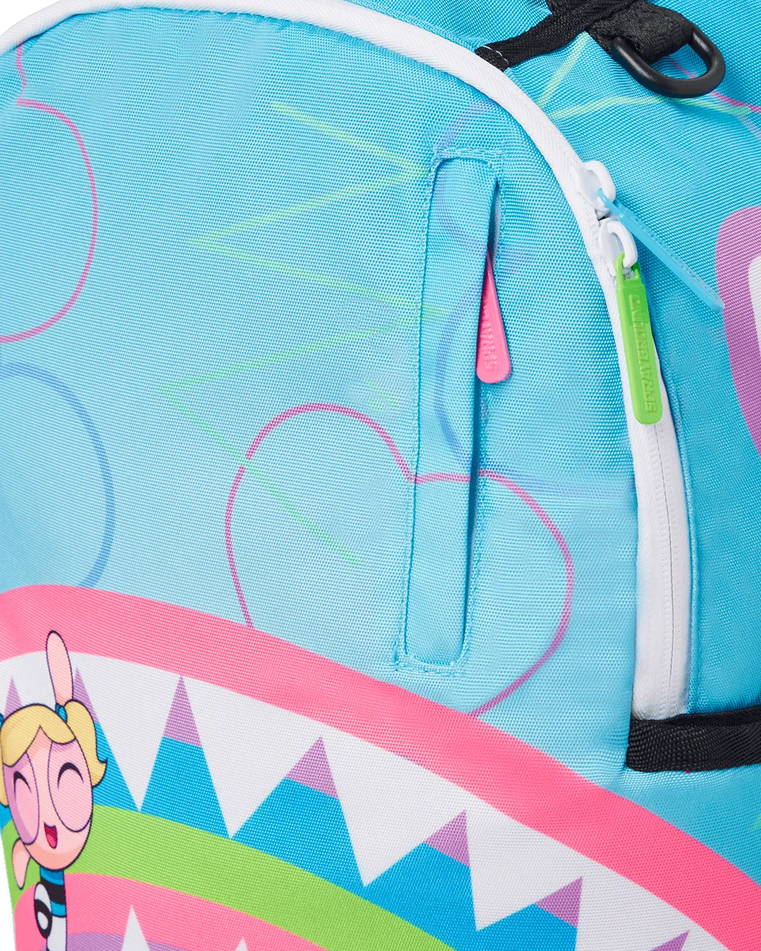 Sprayground Backpack POWER PUFF GIRLS Blue