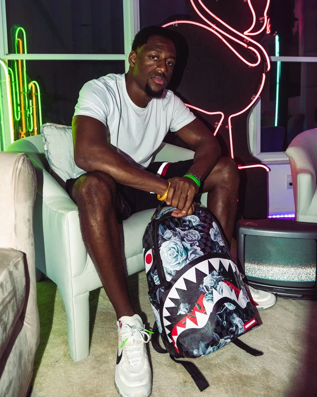 Sprayground Backpack SHARKS IN PARIS NIGHTFALL BACKPACK (DLXV) Black