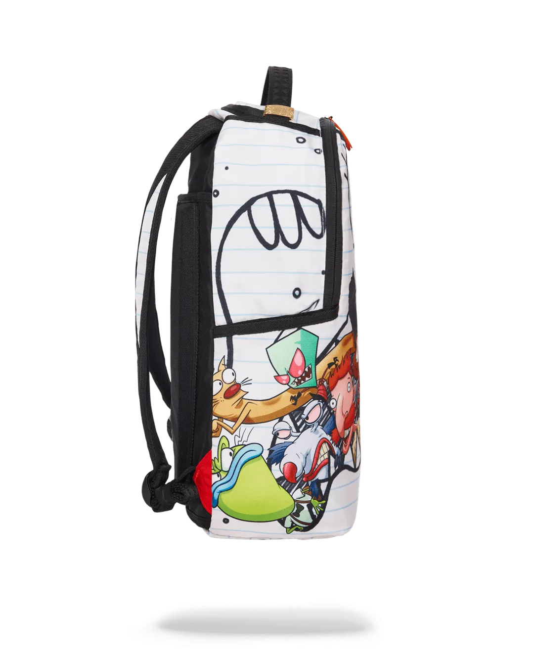 Sprayground Backpack SPONGEDOODLEBOB EATING White