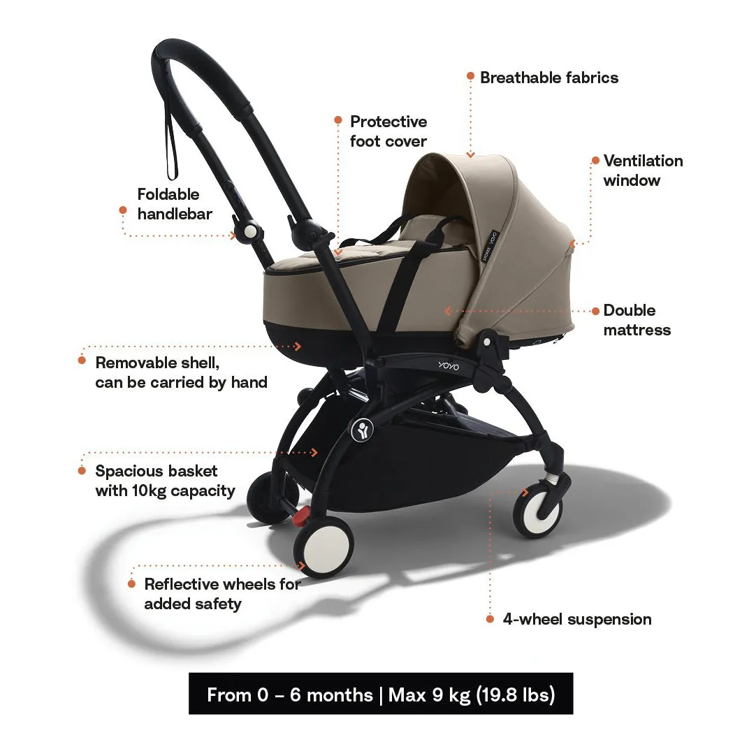 Stokke YOYO Newborn Shell - Black