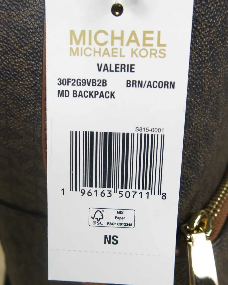 Valerie Medium Logo Backpack