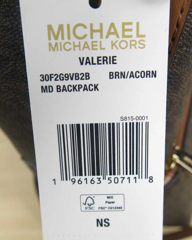 Valerie Medium Logo Backpack