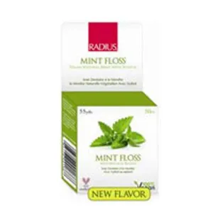 Vegan Xylitol Floss Mint 55 yards By Radius