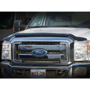 WeatherTech Stone & Bug Deflector - Dark Smoke - GM Fullsize Truck 2007-14