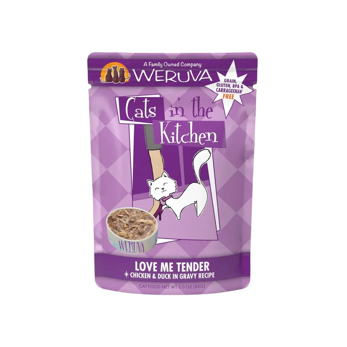 Weruva Cats In The Kitchen Grain-Free Pouch Cat Food - Original