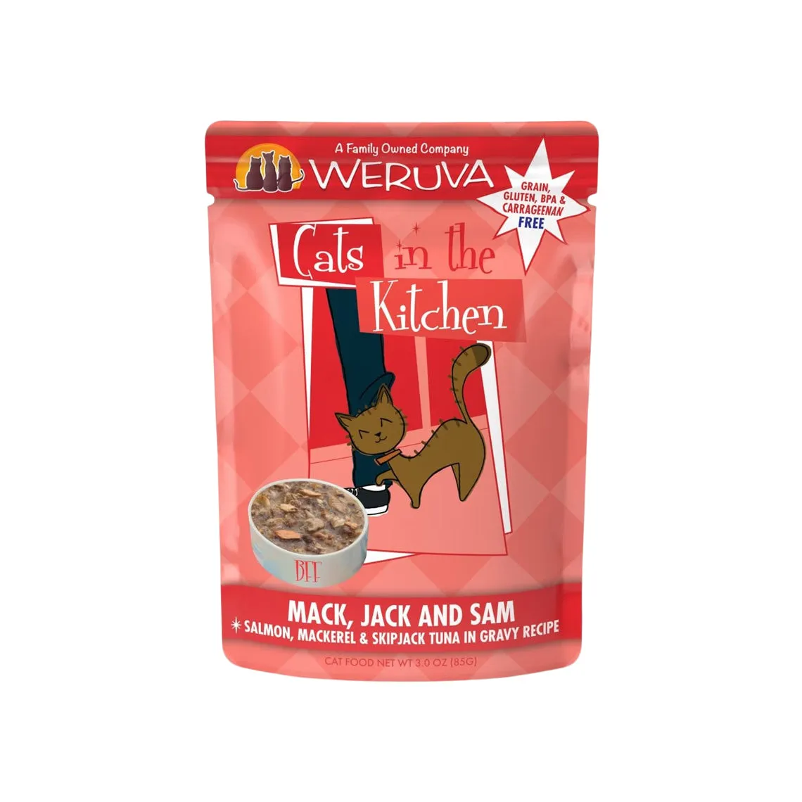 Weruva Cats In The Kitchen Grain-Free Pouch Cat Food - Original