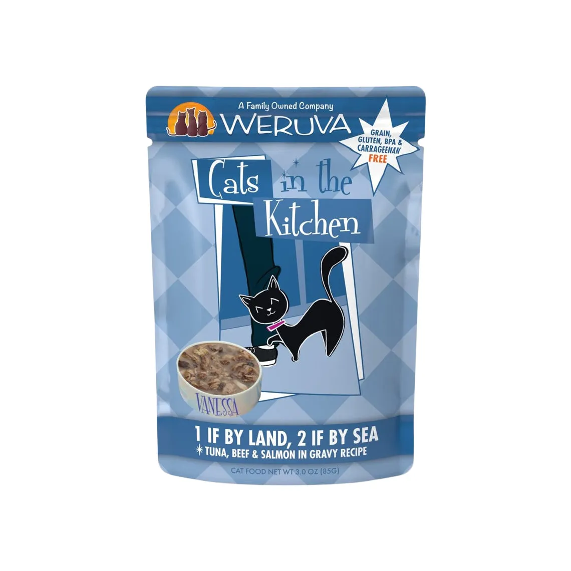 Weruva Cats In The Kitchen Grain-Free Pouch Cat Food - Original