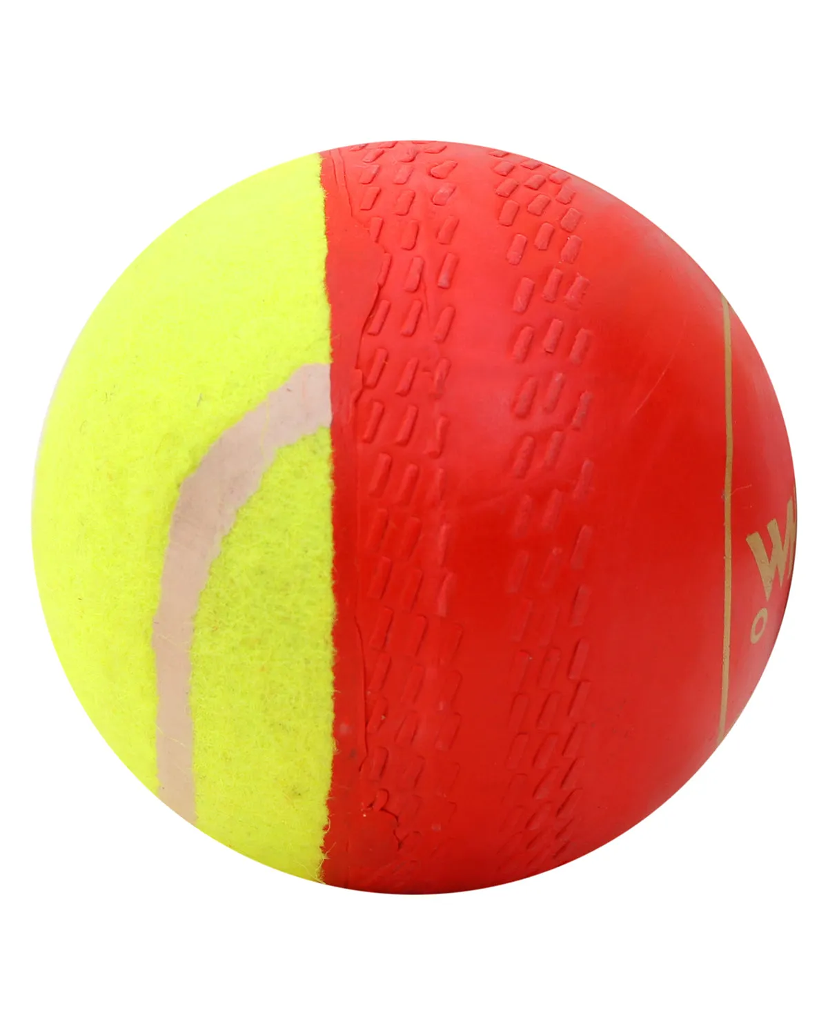 WHACK Half Tennis Half Rubber Swing Cricket Ball