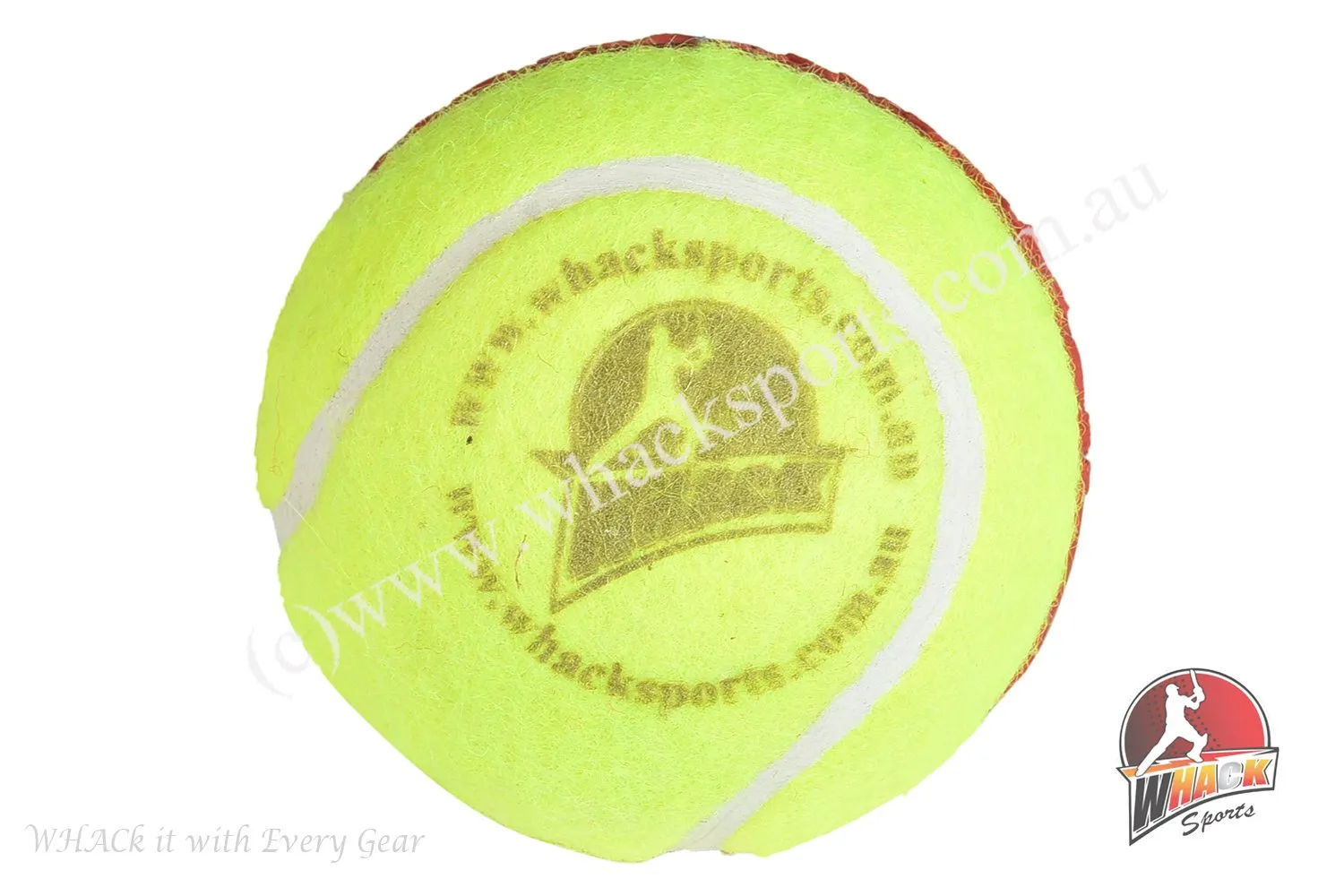 WHACK Half Tennis Half Rubber Swing Cricket Ball