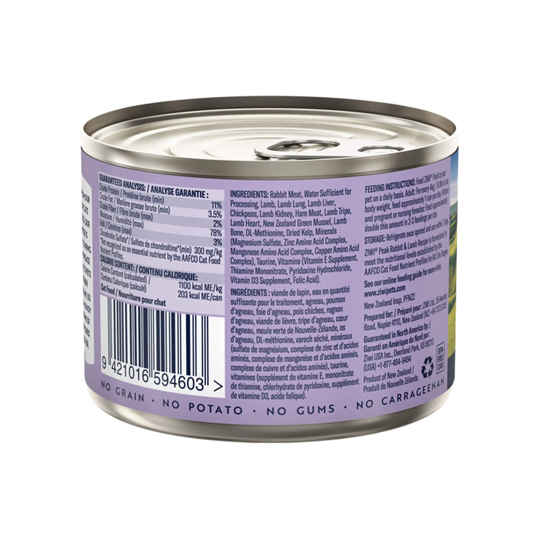 ZiwiPeak Daily Cuisine Grain-Free Canned Cat Food